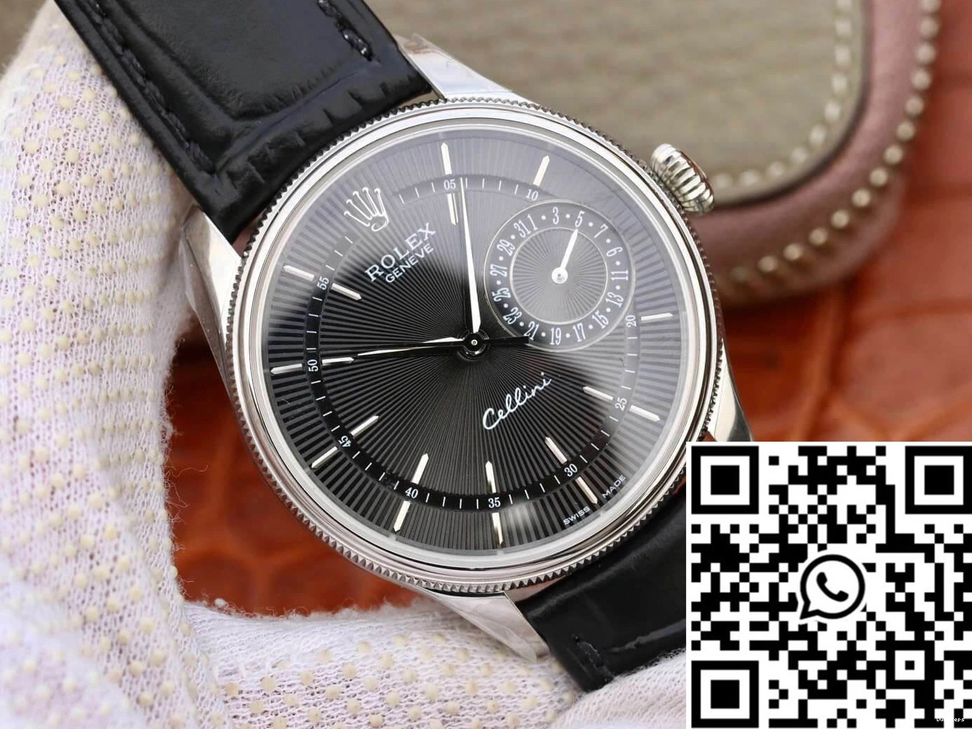 50519 Rolex MKS Date Factory Celini Black Dial 1116